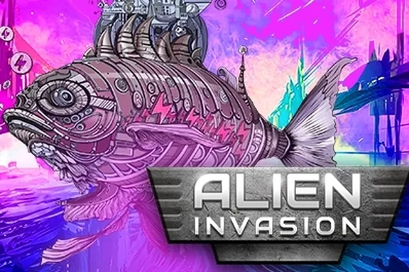Alien Invasion — capa do slot