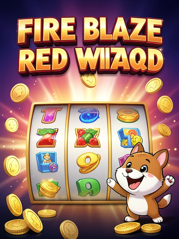 Capa do slot Fire Blaze Red Wizard